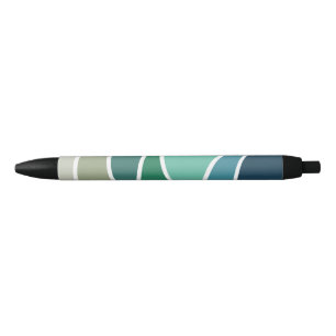Colorful ocean waves pen