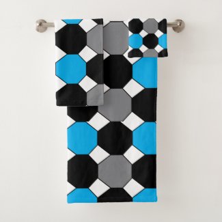 Colorful Octagon Geometric Pattern