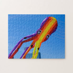 Colorful Octopus Kite Jigsaw Puzzle