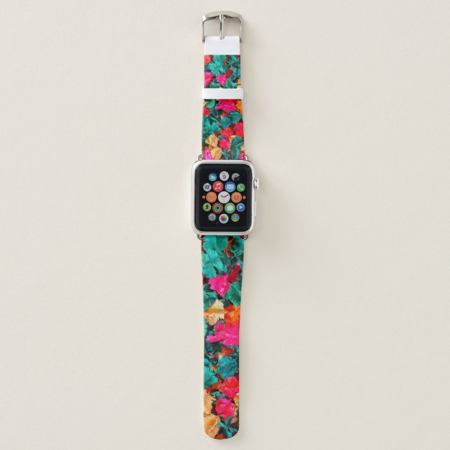 Colorful of Dried flowerspotpourri,aroma,aromather Apple Watch Band (Front)