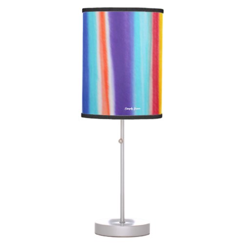 Colorful of San Pol de Mar Table Lamp