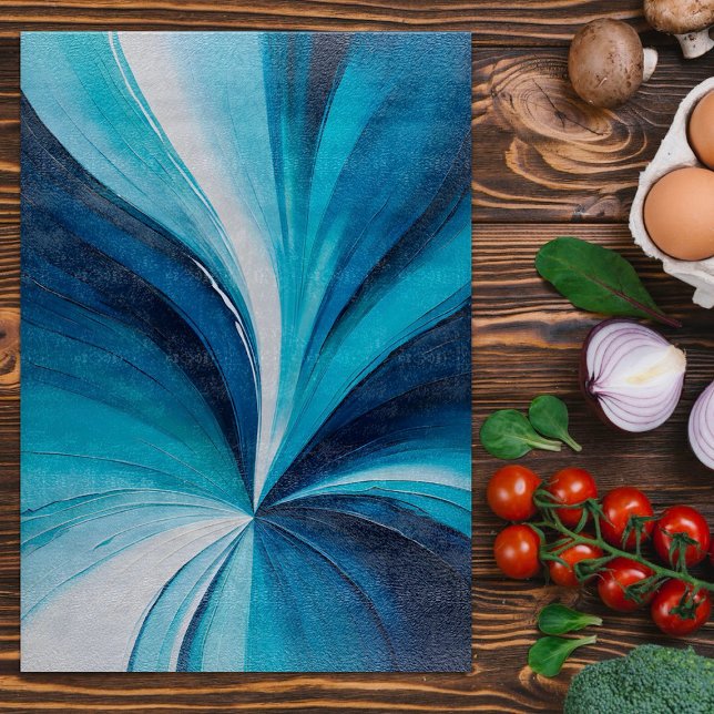 Colorful Oil Paint Art Chopping Board (Creator Uploaded)