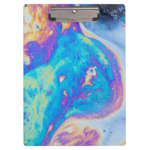 Colorful oil patterns, Canada Clipboard