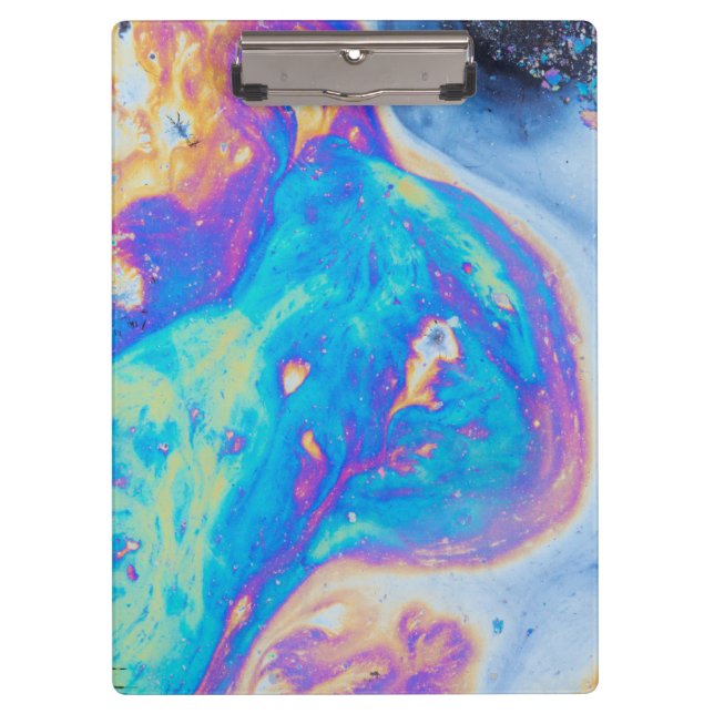 Colorful oil patterns, Canada Clipboard (Front)
