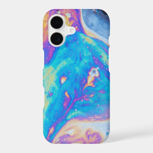 Colorful oil patterns, Canada Iphone Case (Back)