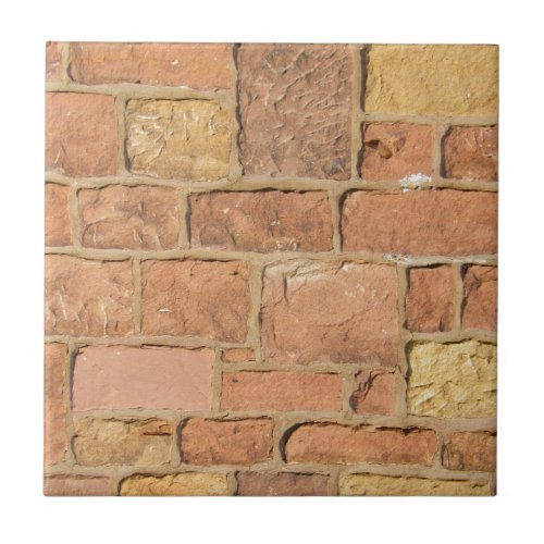 Colorful old brick wall design ceramic tile