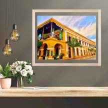 Colorful Old Mansion