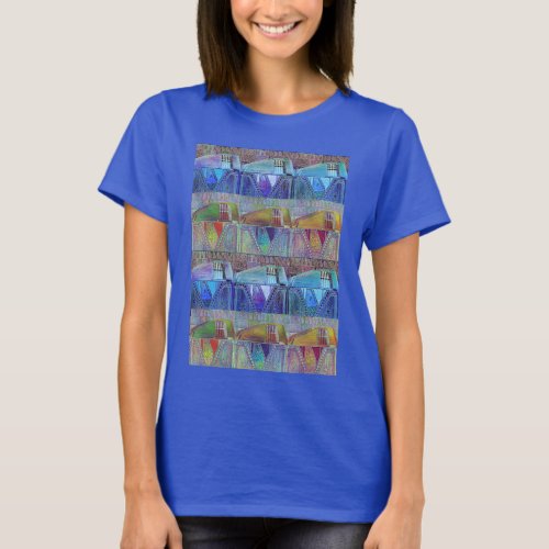 Colorful Old New Autoharps 4  T_Shirt