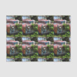 Colorful Old Rusty Truck Pattern Tissue Paper<br><div class="desc">Colorful Old Rusty Truck Pattern.</div>