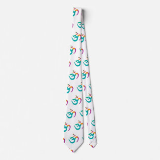 Colorful OM sign Neck Tie