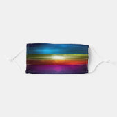 Colorful Ombre Face Mask (Front, Folded)