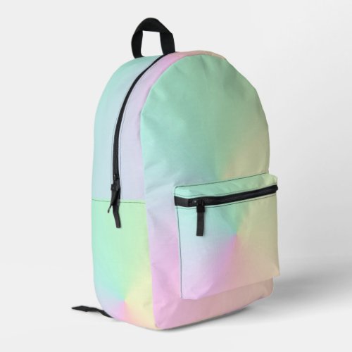 Colorful Ombre Gradient Printed Backpack