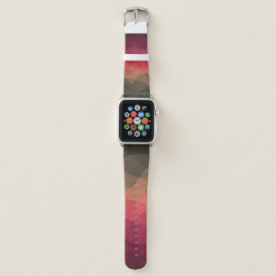 Colorful ombre trendy youthful design apple watch band