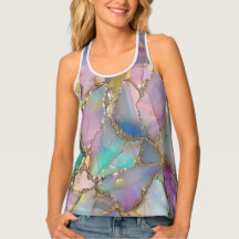 Colorful Opal and Liquid Gold