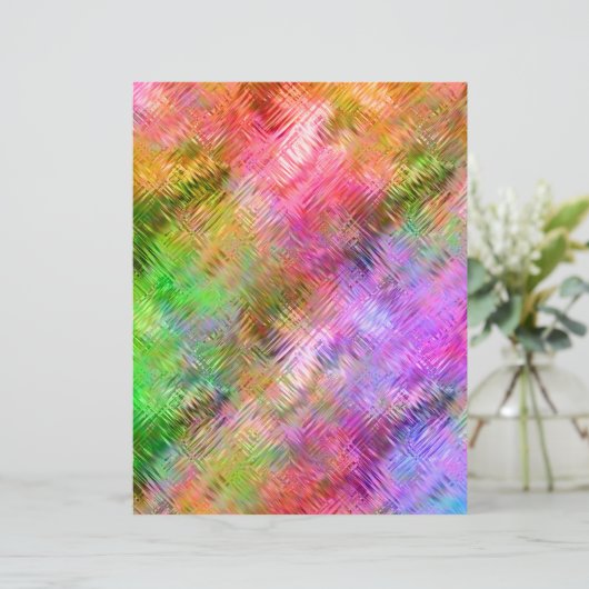 Colorful Opal Glassy Texture (Standing Front)