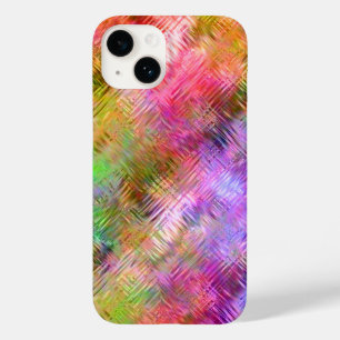 Colorful Opal Glassy Texture Case-Mate iPhone 14 Case