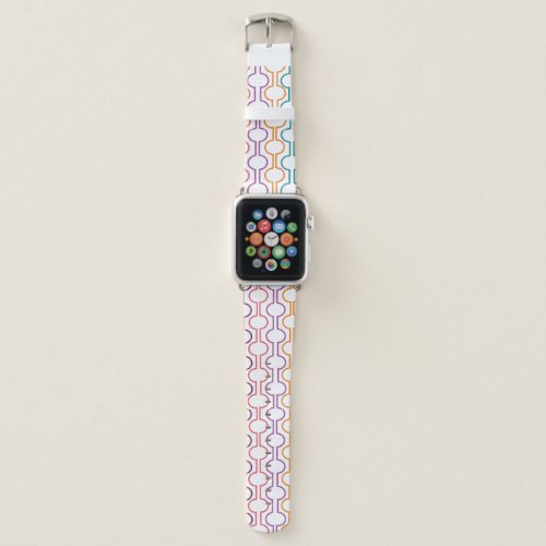 Colorful Open Circles Apple Watch Band