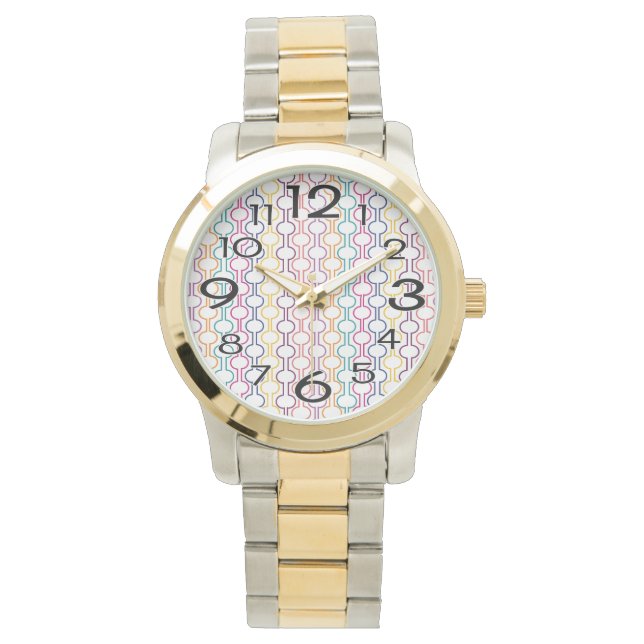 Colorful Open Circles Watch (Front)