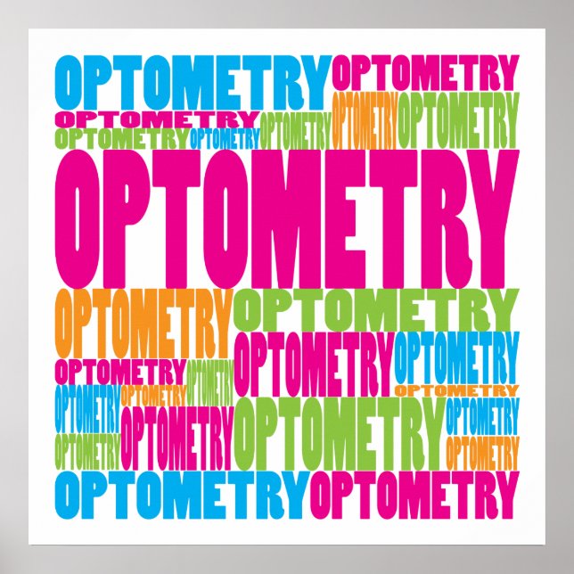 Colorful Optometry Poster (Front)
