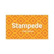 Colorful Orange Yellow Checkered Chevron Pattern