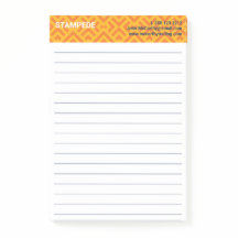 Colorful Orange Yellow Chevron Checkered