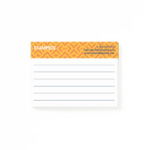 Colorful Orange Yellow Chevron Checkered