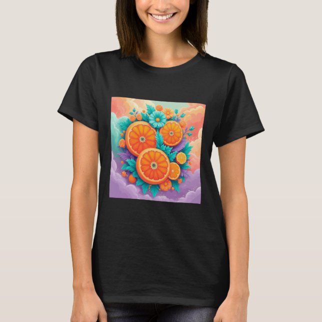 Colorful oranges T-Shirt (Front)