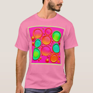 Colorful Orb Abstract Art T-Shirt