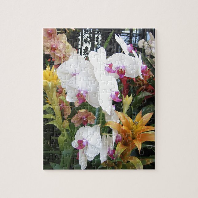 Colorful Orchids Jigsaw Puzzle (Vertical)