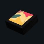 Colorful organic shapes abstract background gift box<br><div class="desc">Colorful organic shapes composition,  modern abstract background.</div>