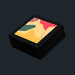 Colorful organic shapes abstract background gift box<br><div class="desc">Colorful organic shapes composition,  modern abstract background.</div>