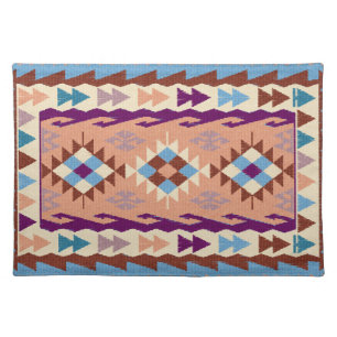 Colorful Oriental Kilim Rug Cloth Placemat