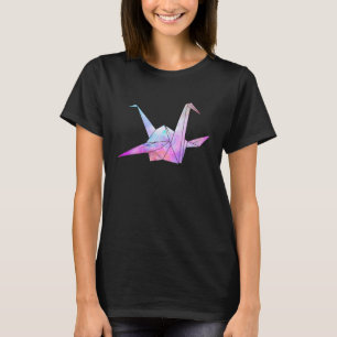 Colorful Origami Japanese Culture Paper Folding C T-Shirt