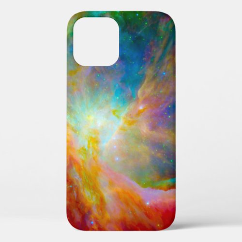 Colorful Orion Nebula Galaxy Stars Trendy iPhone 12 Case