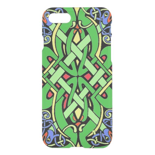 Colorful Ornate Irish Celtic Knot iPhone SE87 Case