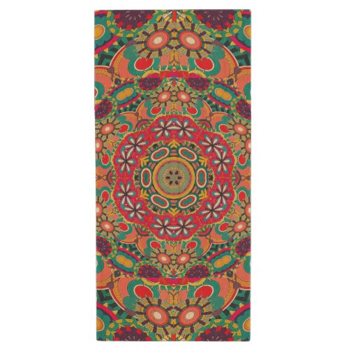 Colorful Ornate Kaleidoscope Mandala Pattern