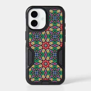 Colorful Ornate Kaleidoscope Pattern iPhone 17 Case