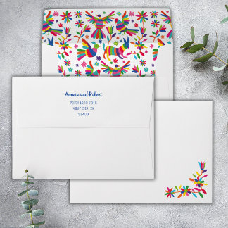 COLORFUL OTOMI  ENVELOPE