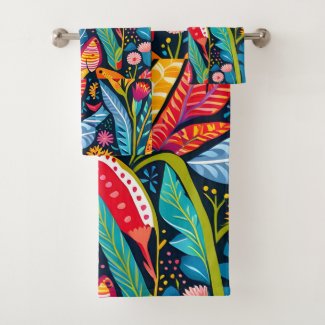 Colorful Otomi Print