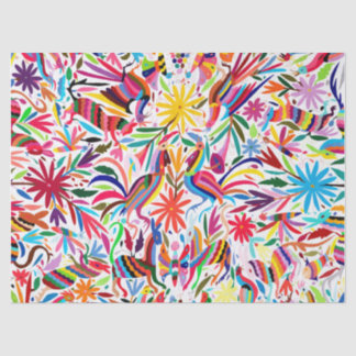 Colorful Otomi Print Tissue Paper