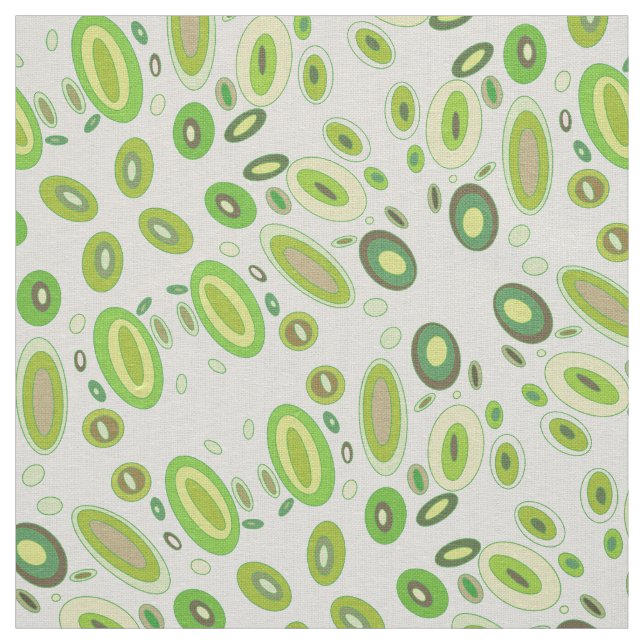 Colorful Ovals Fabric (Swatch)