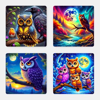 Colorful Owl Art