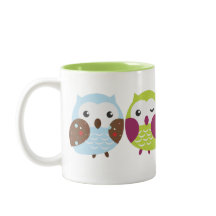 Colorful Owl Mug