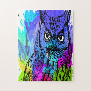 Colorful Owl Puzzle