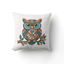 Colorful Owl Two-Sided