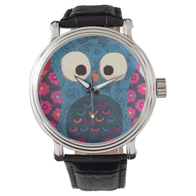 Colorful Owl Watch (Front)
