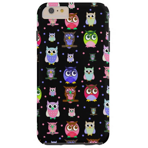 Colorful Owls iPhone 6 Plus case