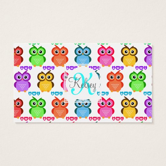 Colorful Own Monogram (Back)