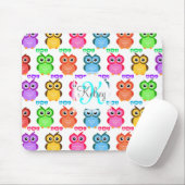 Colorful Own Monogram Mouse Pad (With Mouse)