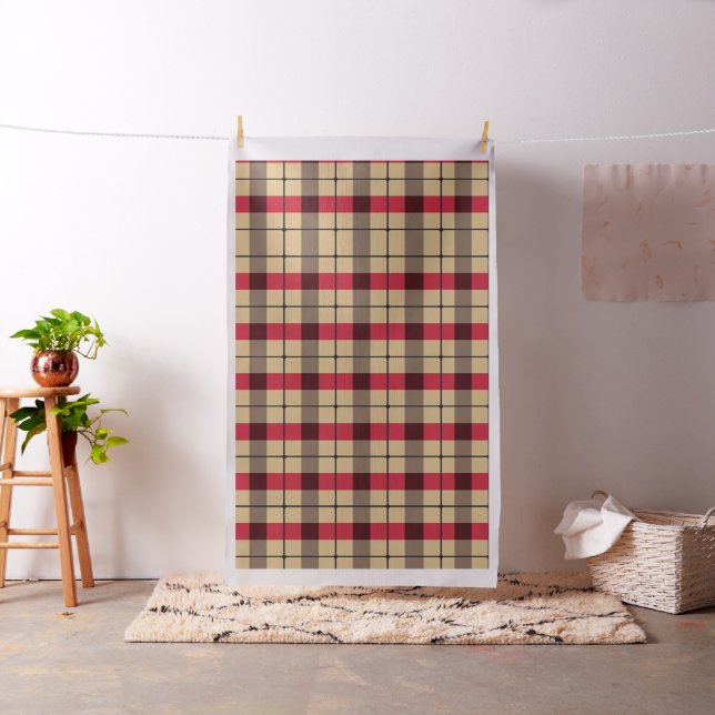 Colorful paid pattern fabric (In Situ)